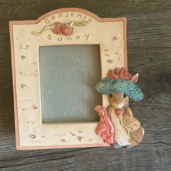 Beatrix Potter Peter Rabbit Benjamin Bunny Vintage Picture Frame Book Bundle - Picture 2 of 5
